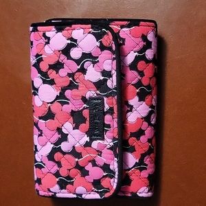 Vera Bradley Disney Mickey's Whimsical Paisley Wallet